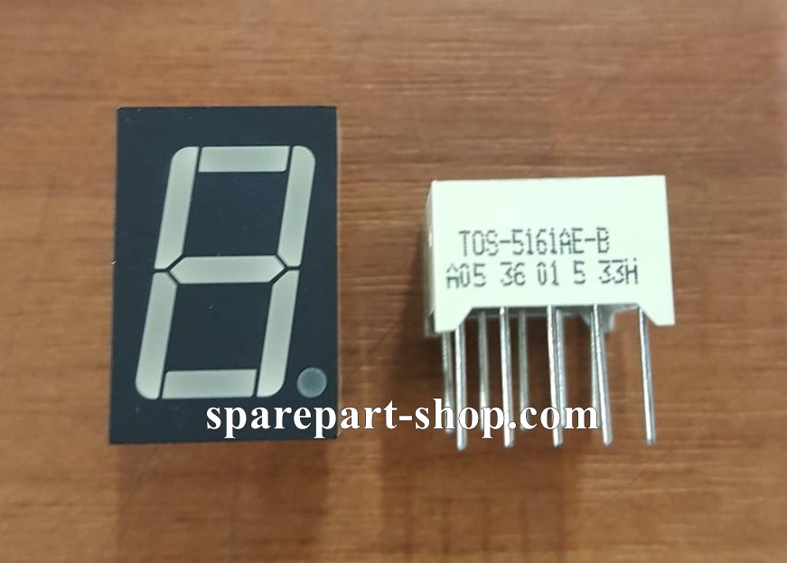 7-Segment TOS-5161AE-B สีส้ม