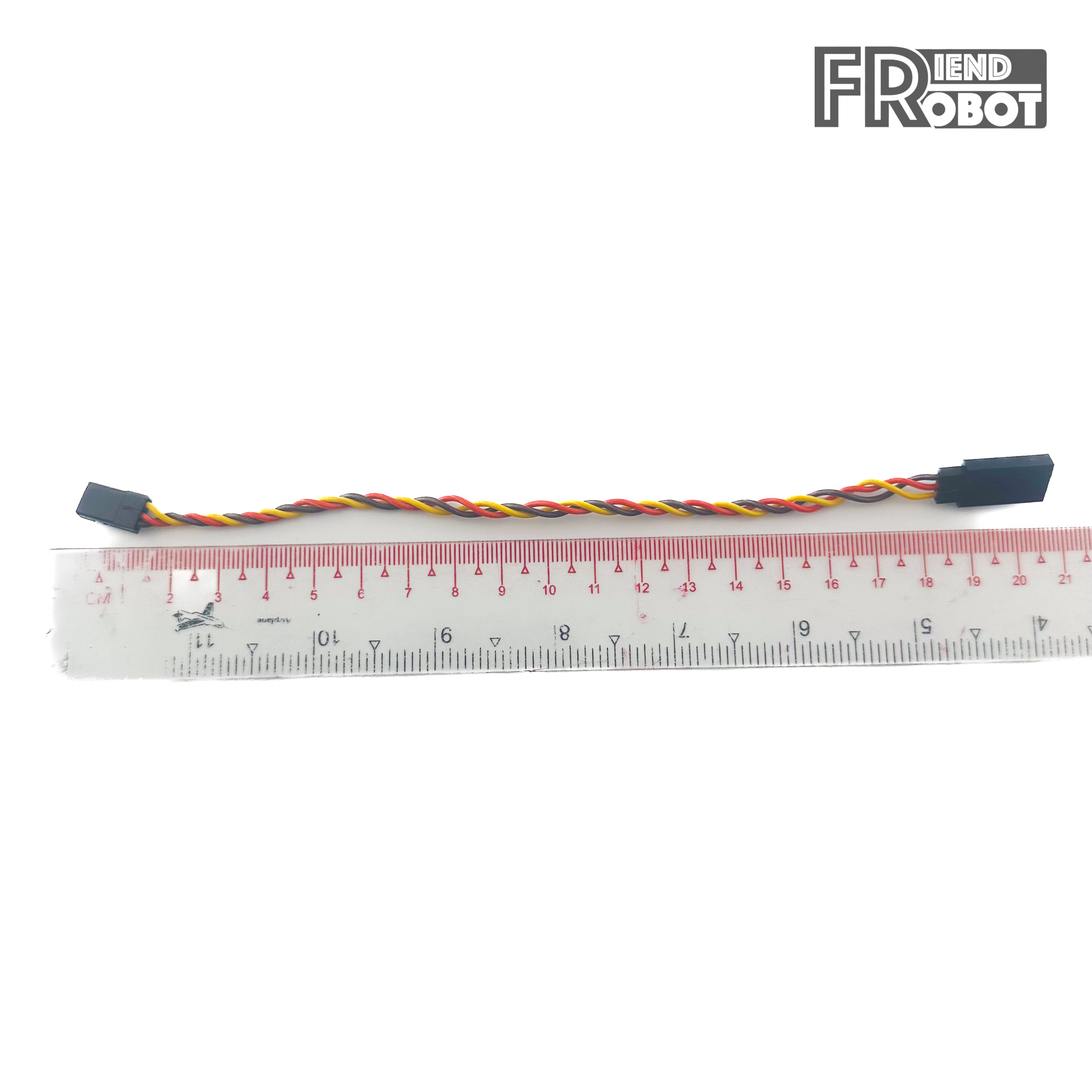 สายเพิ่มความยาว Servo แบบป้องกันการรบกวน ยาว 20 cm.