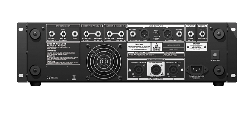 Bugera BTX36000 The Nuke 3600W Bass Amp Head