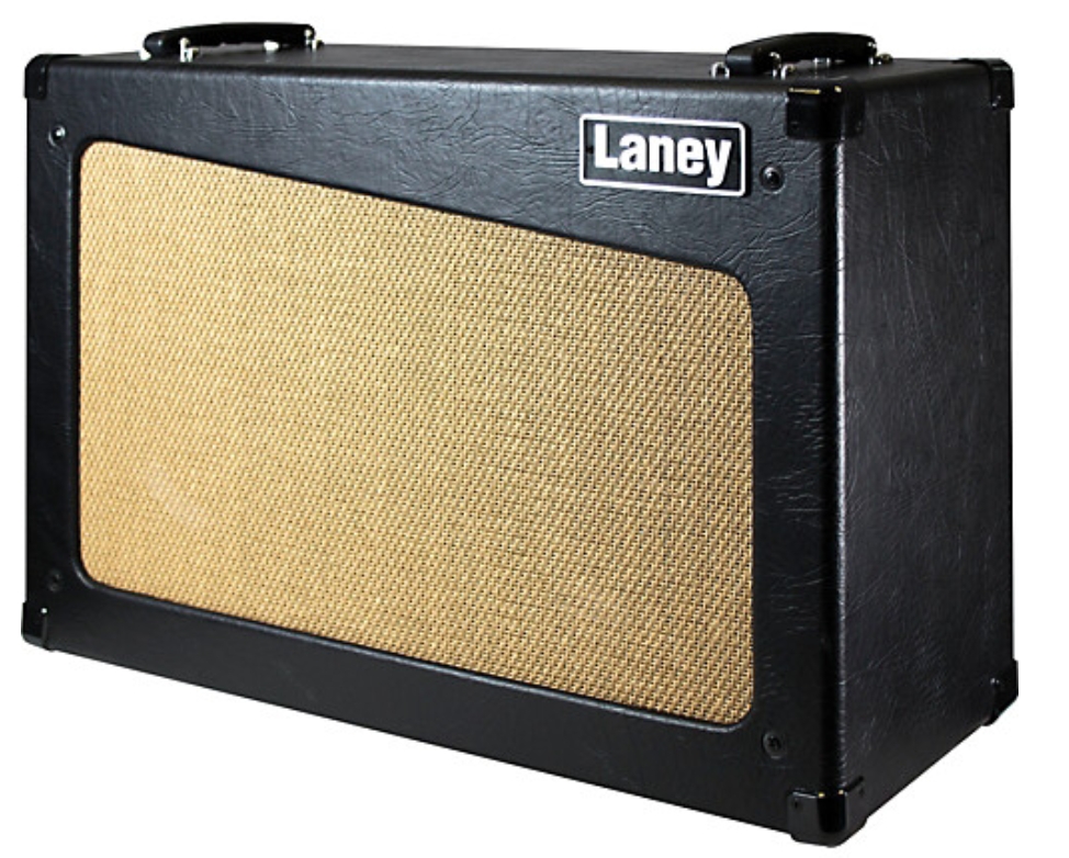 Laney CUB CAB 2x12 Open-Back Guitar Speaker Cabinet Black