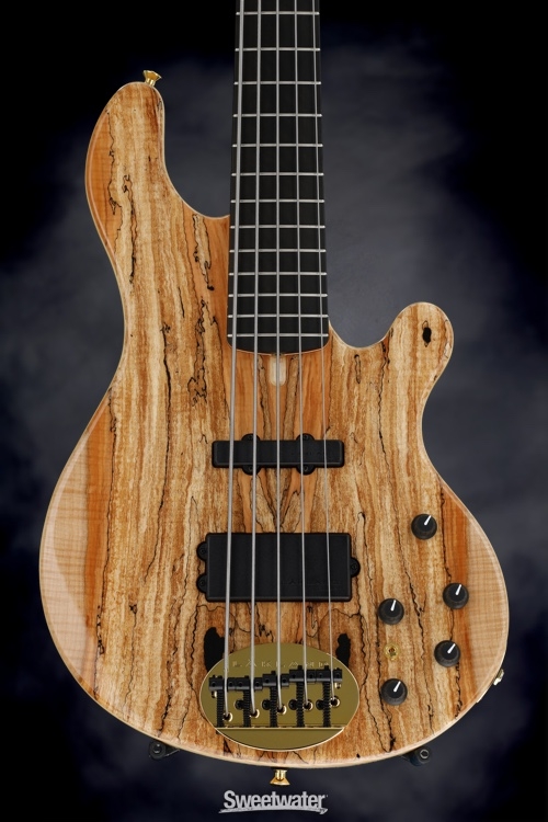 Lakland 55-94 Deluxe, Exotic Top - Spalted Maple with Ebony fingerboard