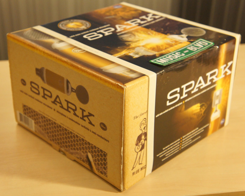 Blue Spark Condenser Microphone Gold Limited Edition