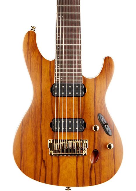 Ibanez S5528LW Prestige S Series 8 String Electric Guitar - Hazelnut Ale Brown