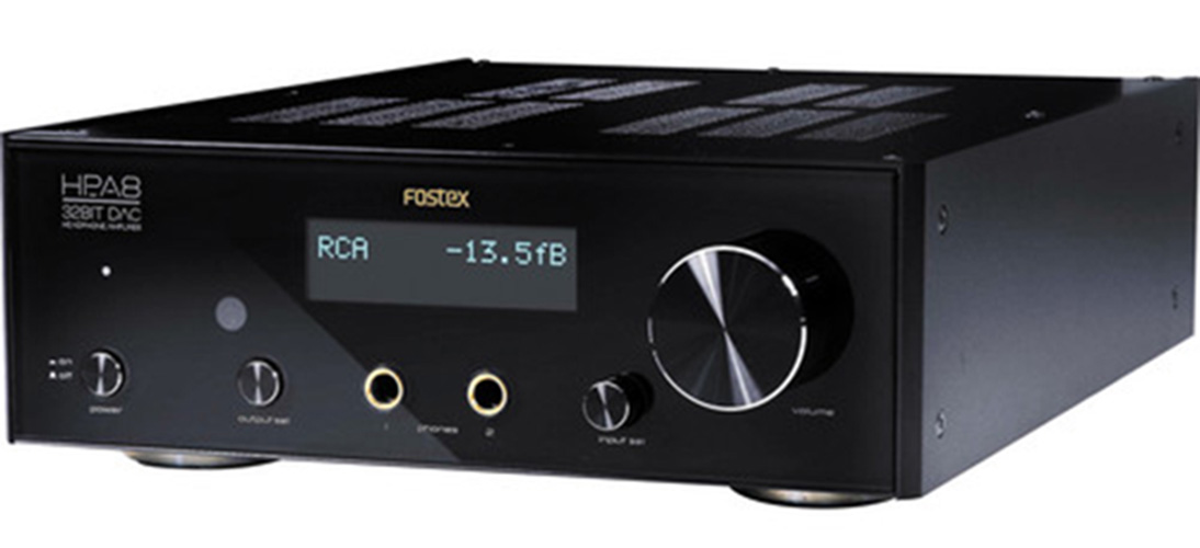 Fostex HP-A8C 32-Bit Digital Audio Converter and Headphone Amplifier