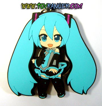 พวงกุญแจยาง Miku Hatsune ver.2