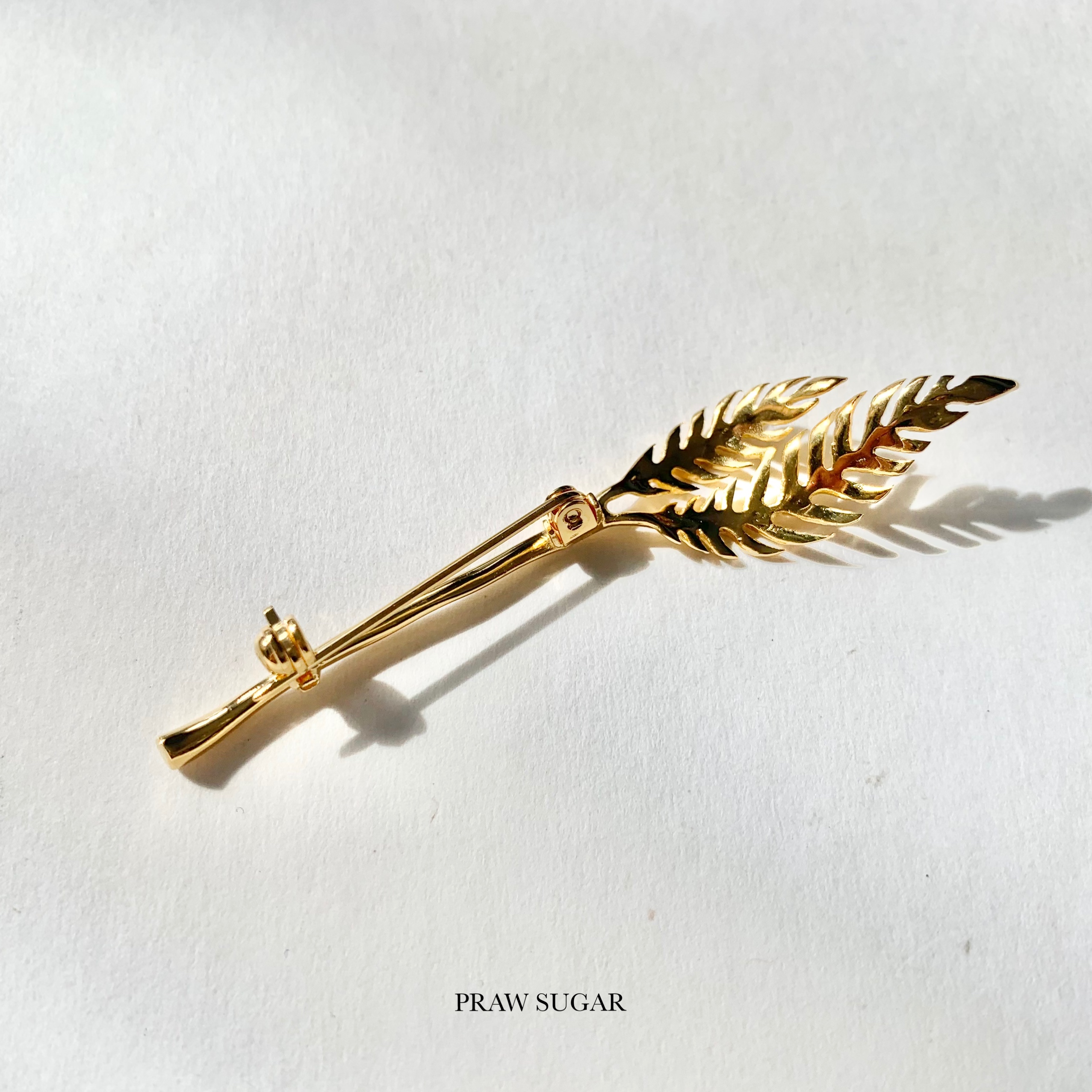 Elegant Duo-Leaf Brooch - เข็มกลัดทรงใบไม้คู่สวยหรู (มี 3 สี)