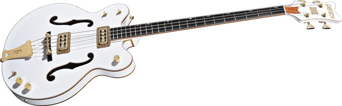 Gretsch Guitars G6136LSB White Falcon Bass Guitar