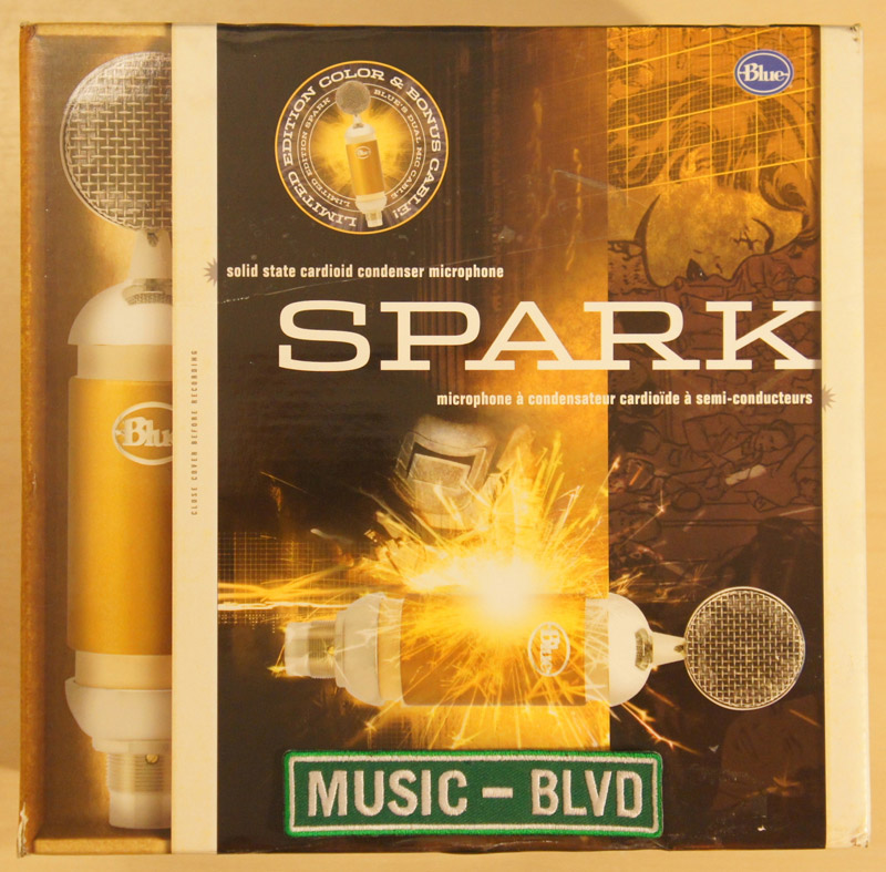 Blue Spark Condenser Microphone Gold Limited Edition