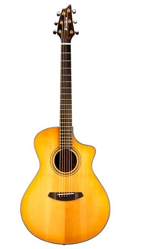 Breedlove Organic Collection Artista Concert Cutaway CE Acoustic-Electric Guitar Natural Shadow Burst
