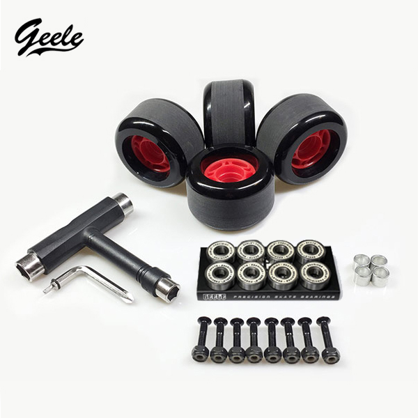 Geele Surfskate Wheel Set (4pcs) - ชุดล้อเซิร์ฟสเก็ตจีลี (4 ชิ้น) (70x45mm)