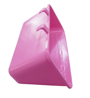 กระถางต้นไม้สวนแนวตั้งขนาดใหญ่พิเศษ สีชมพู