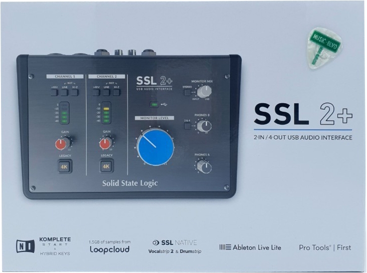 Solid State Logic SSL 2+ USB Audio Interface