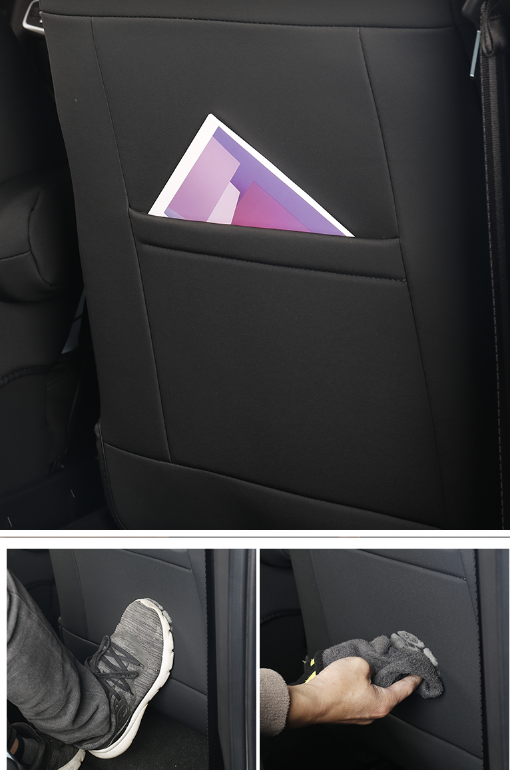 ชุดหุ้มเบาะรถยนต์ หนังPU ทั้งชุด เบาะคู่หน้า เบาะหลัง ชุดคลุมเบาะ หุ้มเบาะ ชุดหุ้มเบาะ สำหรับรถยนต์ไฟฟ้า NETA V , NETA V pro