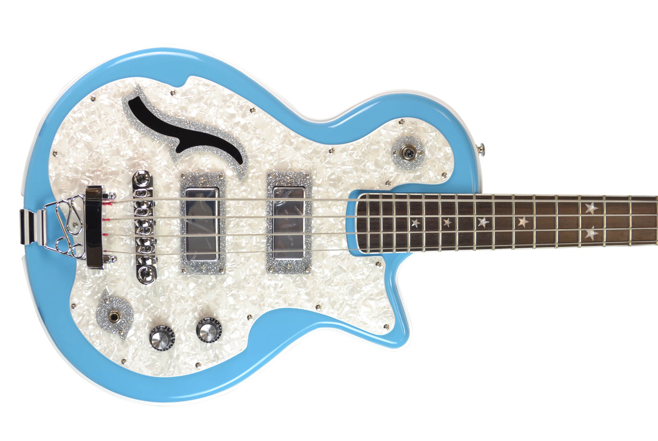 DiPinto Guitars Belvedere Deluxe Bass (Blue)