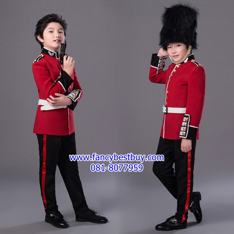 ชุดประจำชาติอังกฤษ ชุดทหารอังกฤษ รวมหมวก หล่อสุดๆ งานสวย