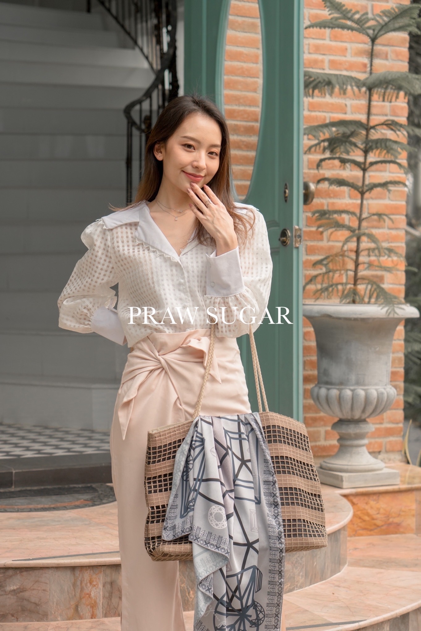 You're diamond scarf - ผ้าพันคอลายเพชร (มี 4 สี)