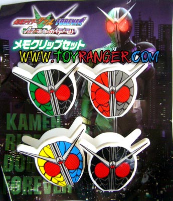 แม่เหล็กตัวหนีบKamen Rider W FOREVER AtoZ (แท้)
