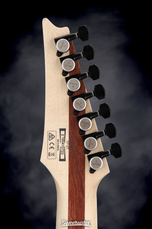 Ibanez RGAIX7FM RGA Iron Label - Transparent Gray Flat