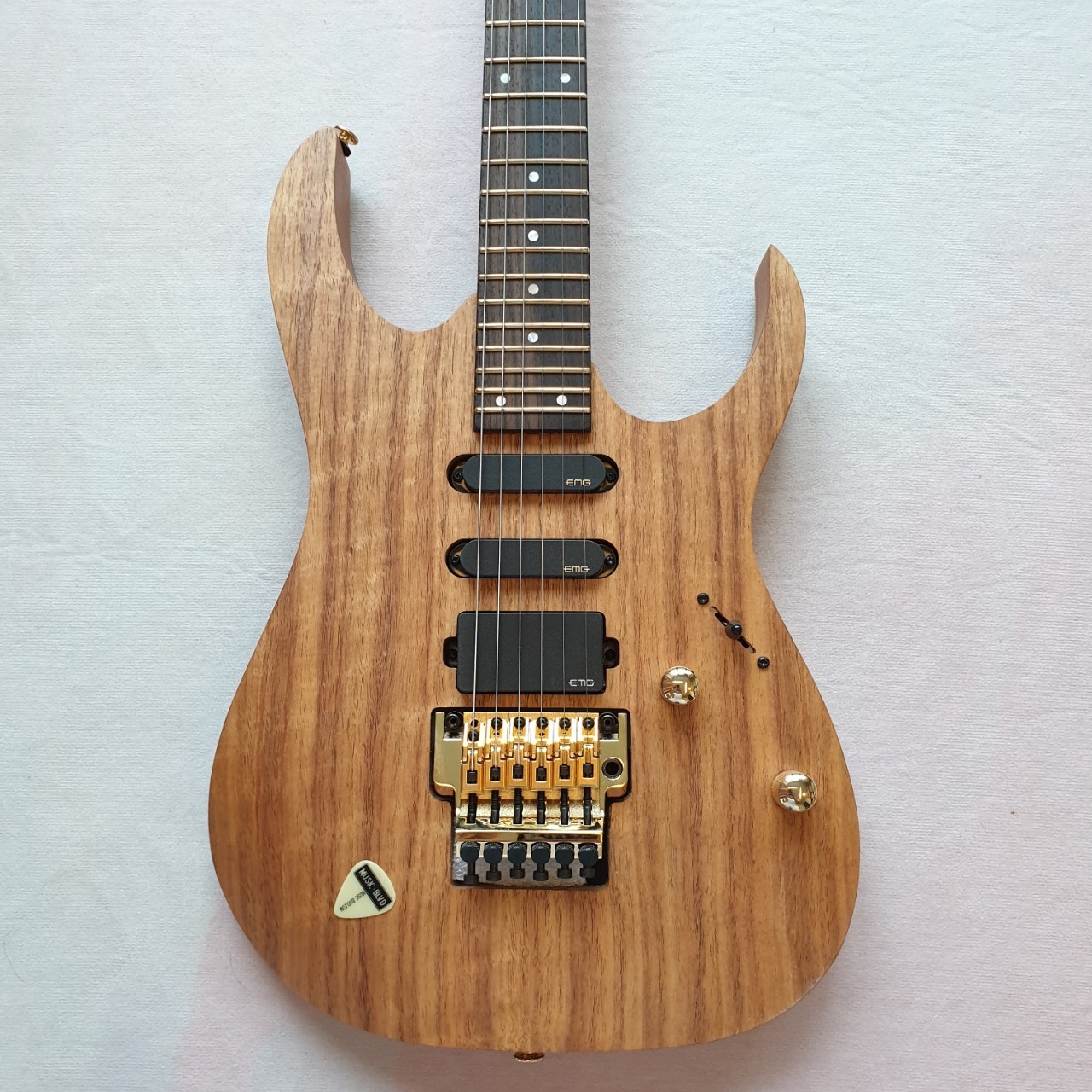 Ibanez Premium RG6PKAG Electric Guitar - Natural Flat