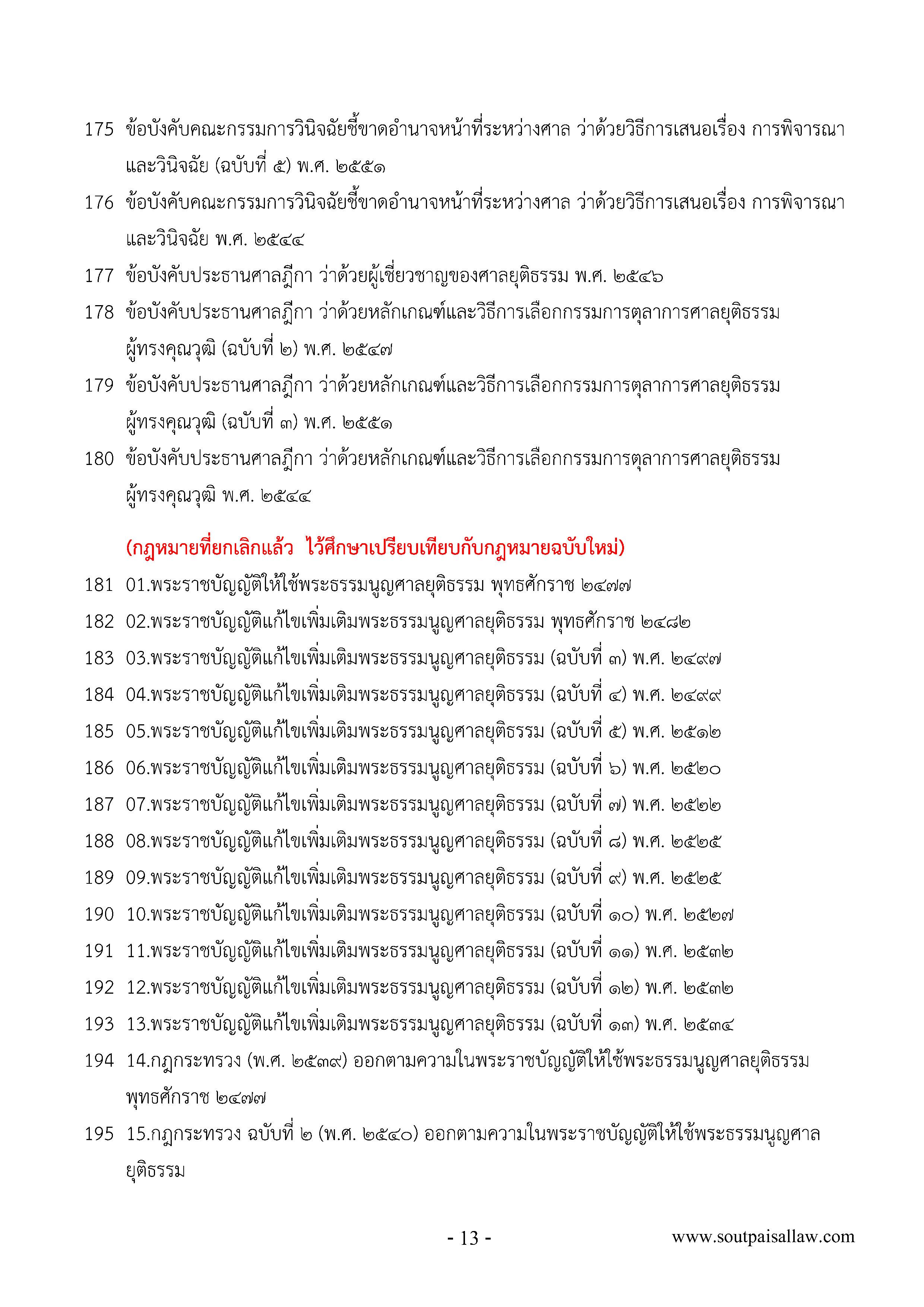 ย่อหลักกฎหมายพระธรรมนูญศาลยุติธรรม พร้อม CD MP3 + E-book