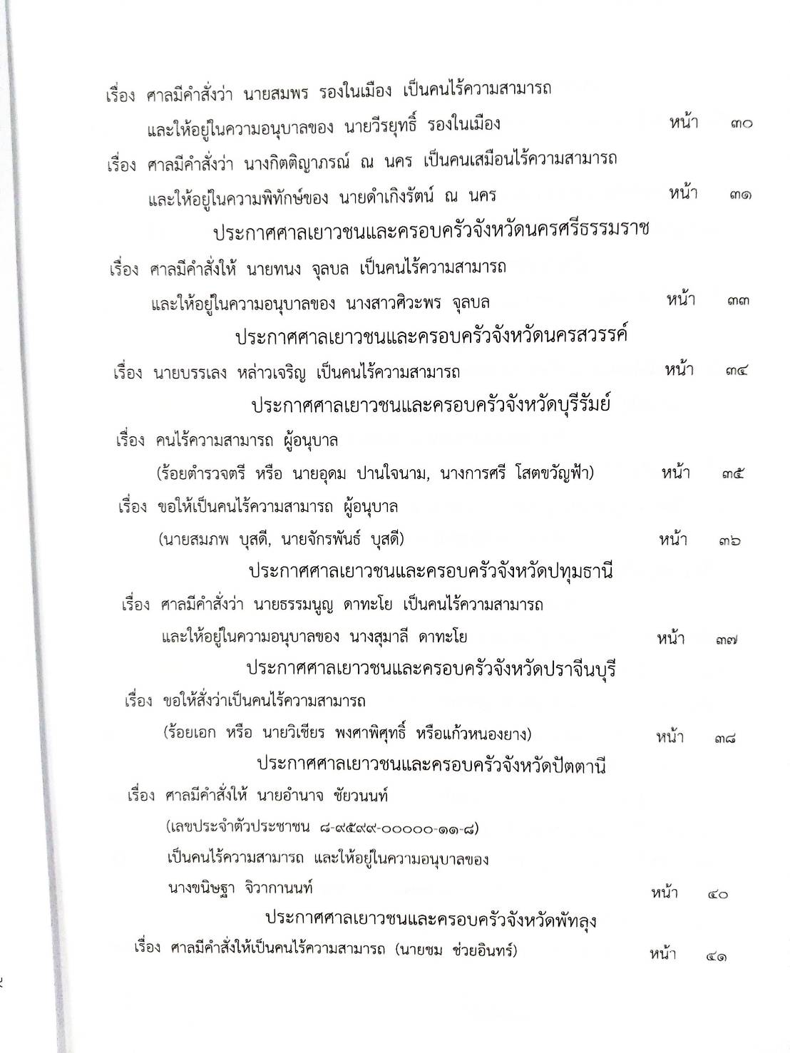 กฎหมายออกใหม่ ตอนที่ 81/64 สมาคม มูลนิธิ และประกาศอื่น ๆ