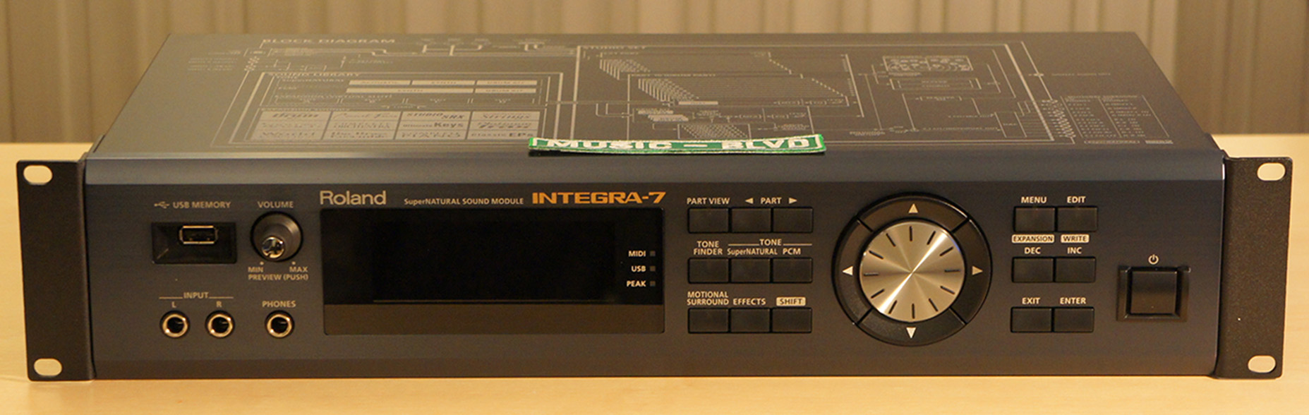 Roland INTEGRA-7 SuperNATURAL Sound Module