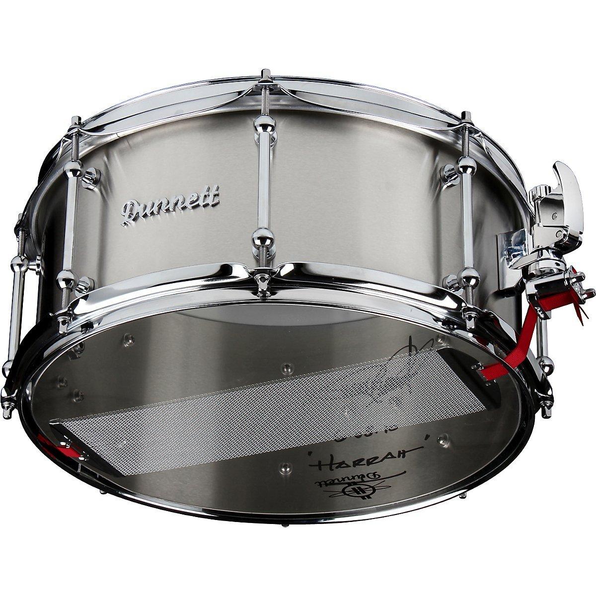 Dunnett Classic Stainless Steel Snare Drum #4 6.5x14