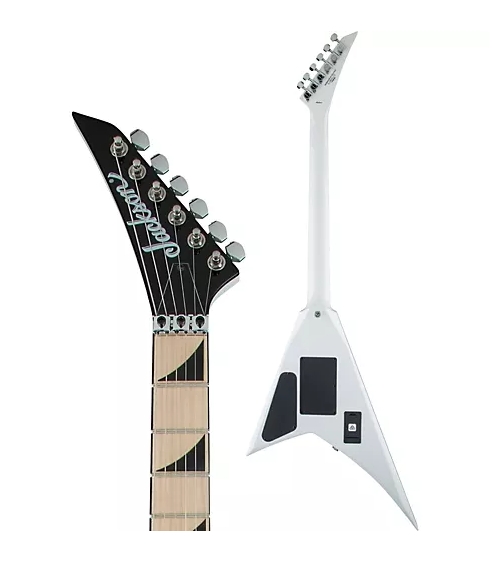 Jackson X Series Rhoads RRX24M Electric Guitar Snow White with Black Pinstripes