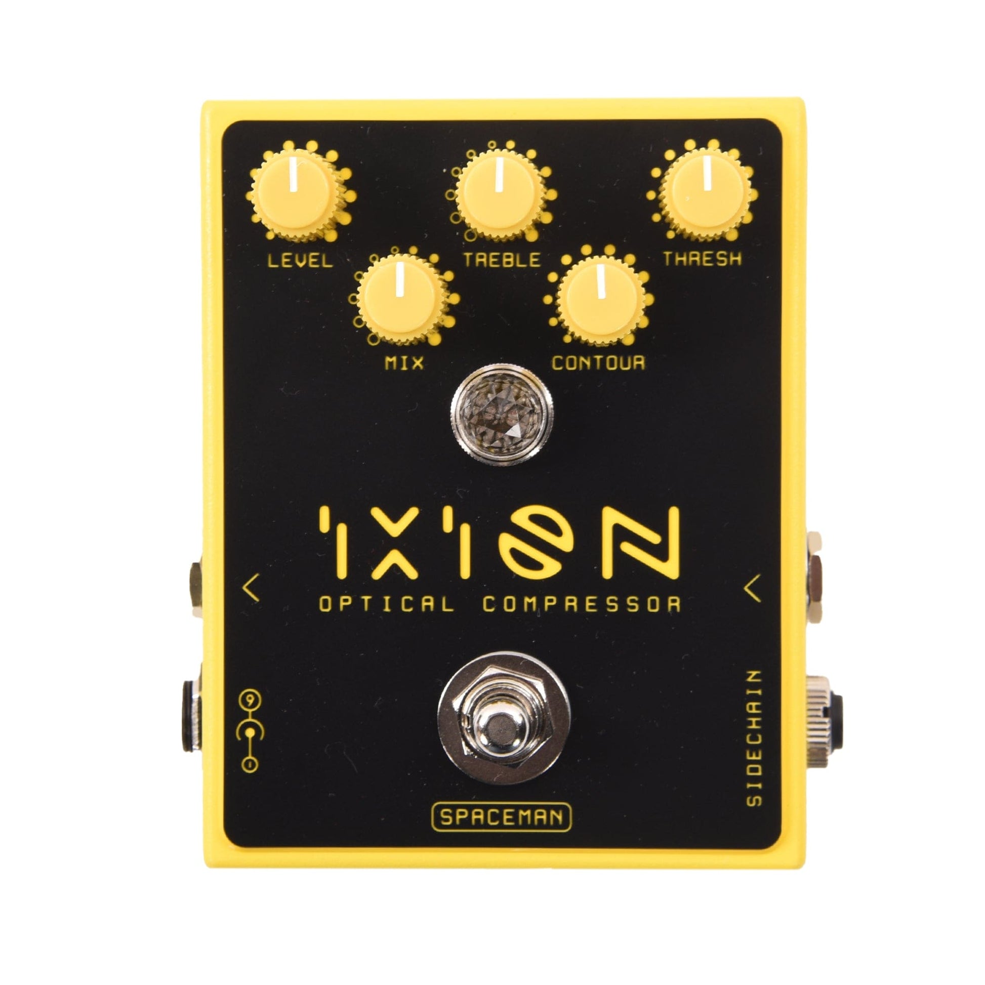 Spaceman Effects Spaceman Ixion Optical Compressor Yellow Pedal