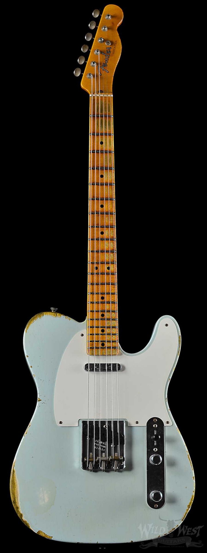 Fender Custom Shop 1952 Telecaster Heavy Relic Faded Sonic BlueStreamlined U Neck