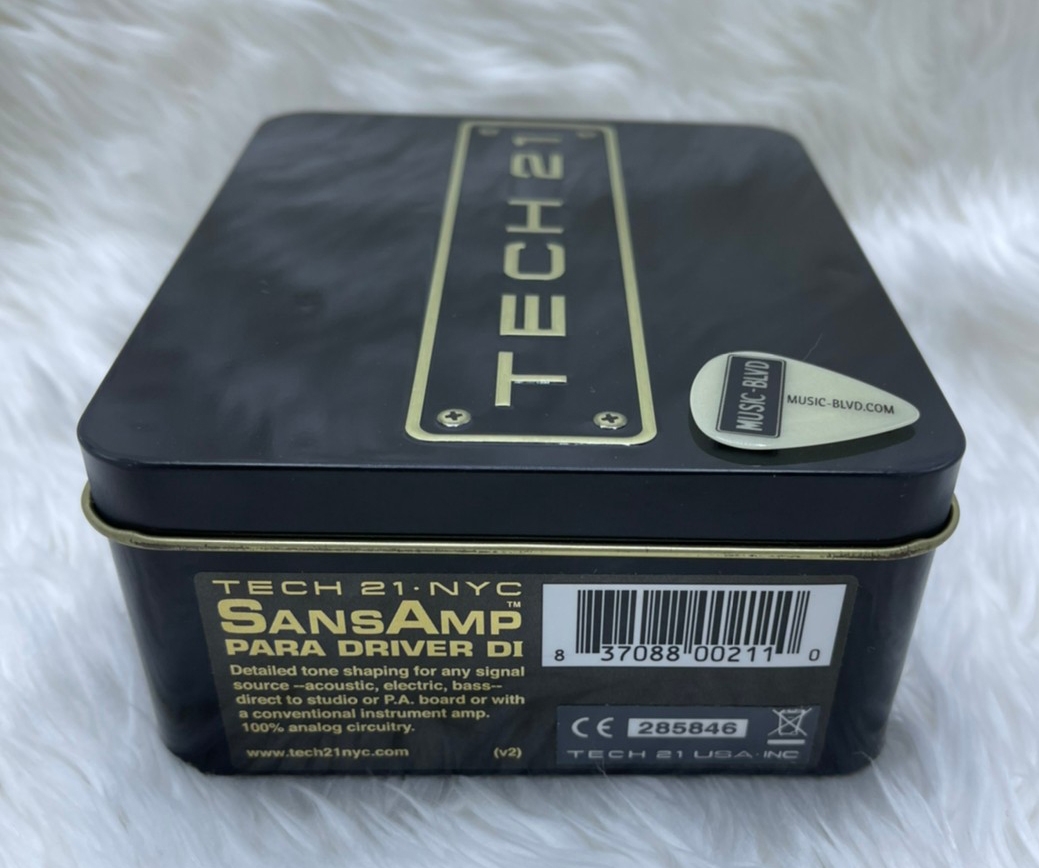 Tech 21 SansAmp Para Driver DI Preamp Pedal V2