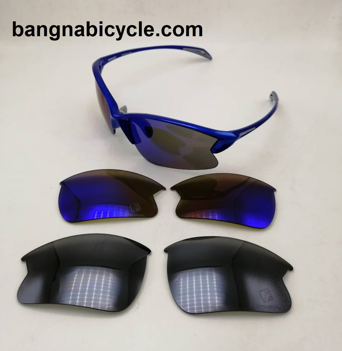 [SALE 60 %] แว่นกันแดดกันลม เปลี่ยนเลนส์ได้ Santaza