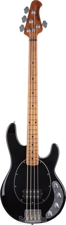 Ernie Ball Music Man StingRay4 Classic - Black with Maple Fingerboard