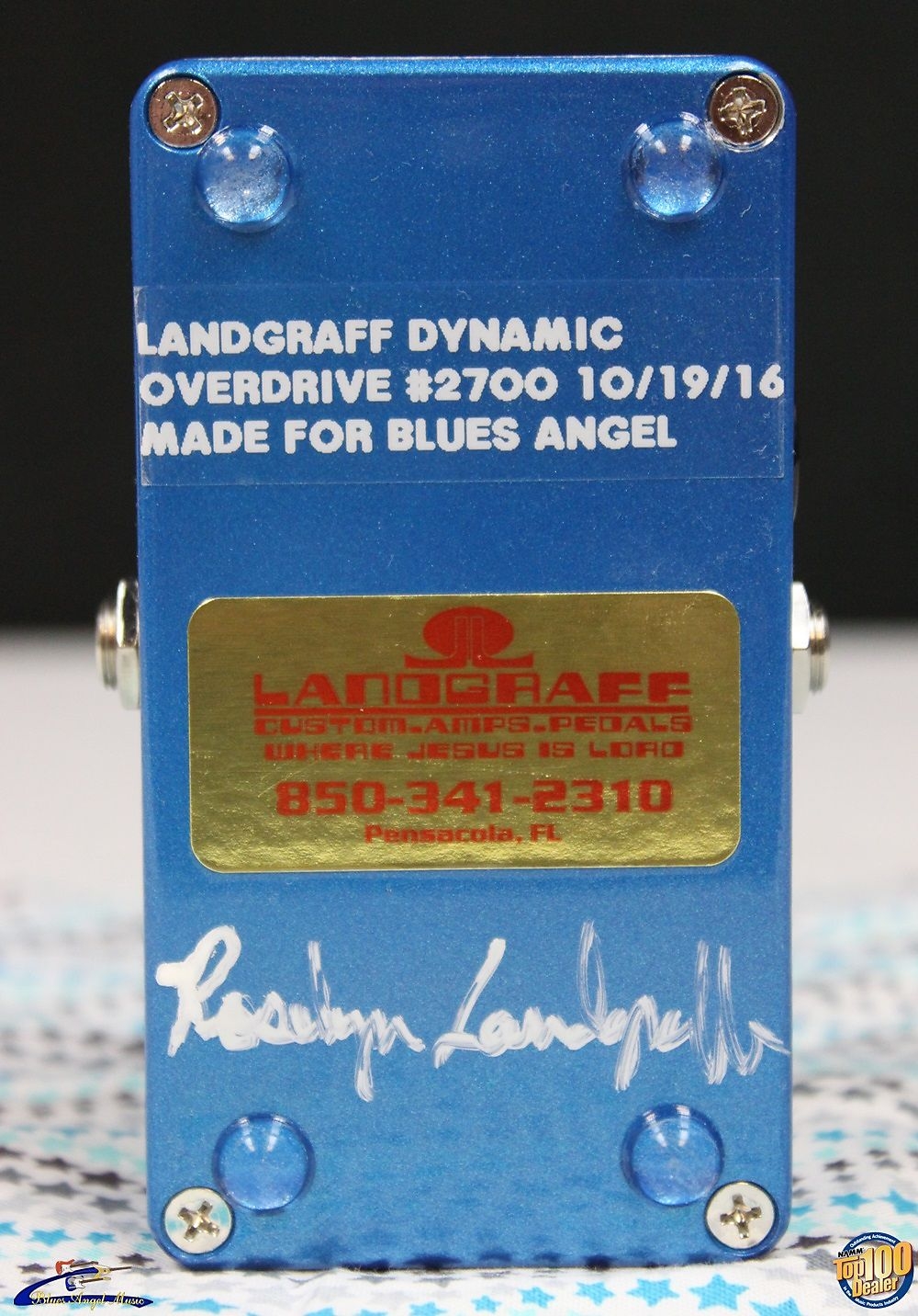 ⭐︎希少 LANDGRAFF DOD DYNAMIC OVERDRIVE John Landgraff Dynamic Overdrive Pedal No.2700 - Music