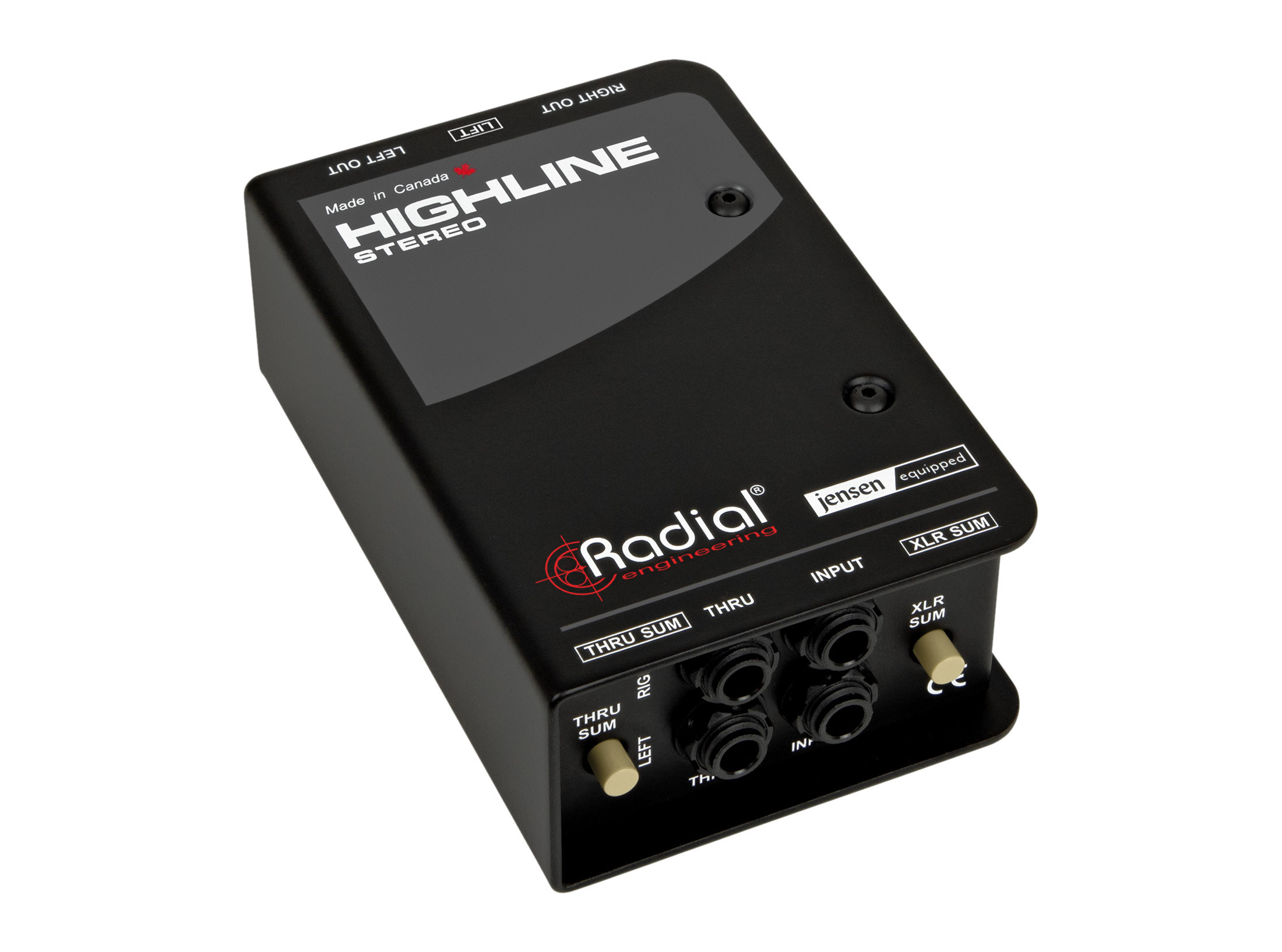Radial Engineering Highline Stereo Passive Line Isolator