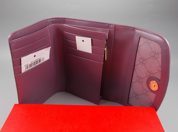 กระเป๋าสตางค์ ELLE ม่วง ใหม่ แท้