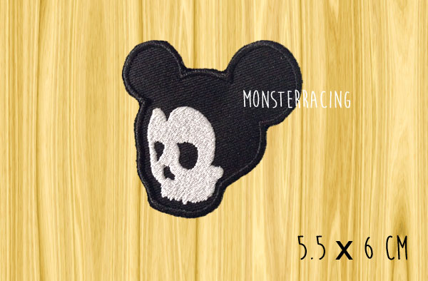 ตัวรีดติดหมวก ติดเสื้อ กระโหลก ตัวรีดติดเสื้อน่ารักๆ อาร์มรีดติดเสื้อ ลายการ์ตูน ตัวรีดติดหมวก