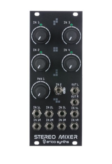 Erica Synths Drum Stereo Mixer