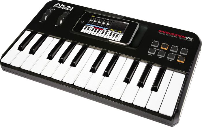 Akai Professional SynthStation25 Piano Keyboard for iPhone and iTouch