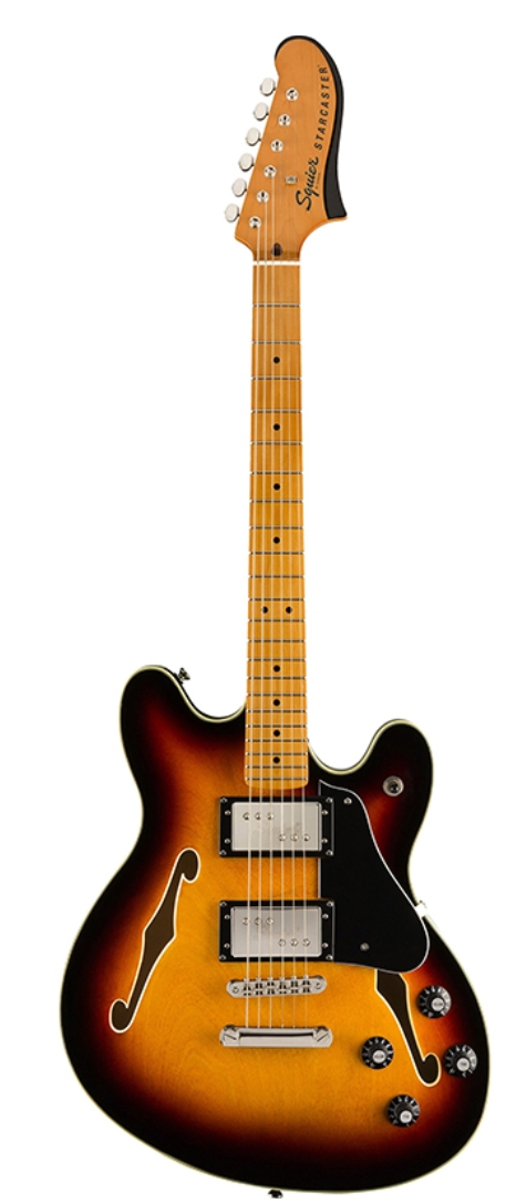 Squier Classic Vibe Starcaster - Walnut,Natural,3-Tone Sunburst