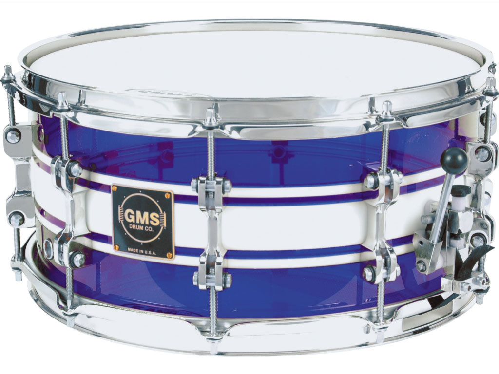 GMS G28 Acrylic Snare Drum