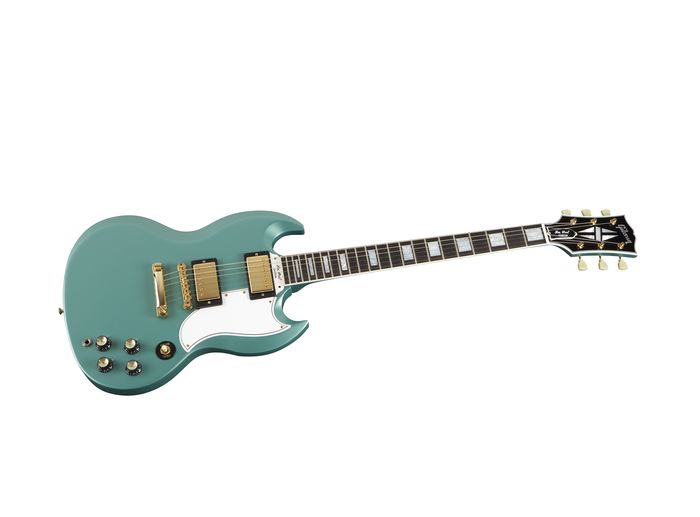 Gibson Custom Custom Shop SG Custom Electric Guitar Inverness Green