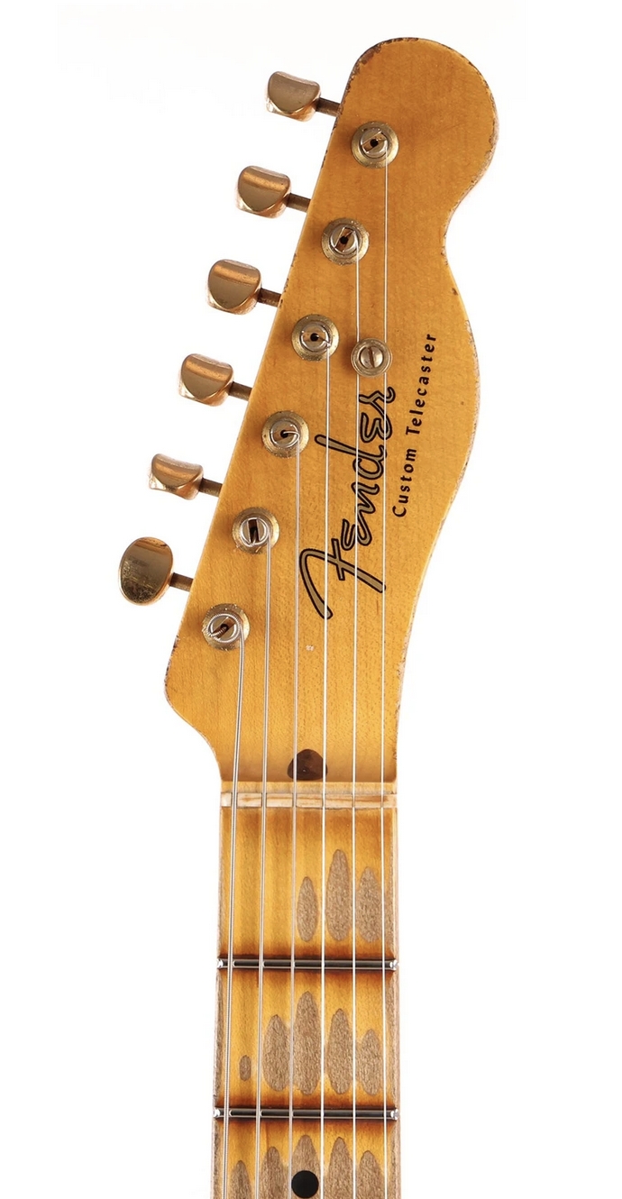 Fender Custom Shop 50s Custom Telecaster Heavy Relic Vintage Blonde