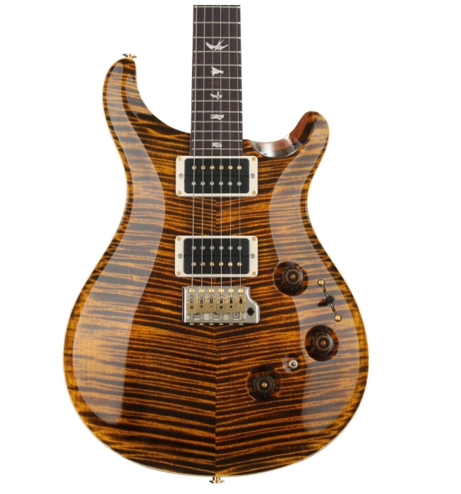 PRS Custom 24 Piezo 10-Top Electric Guitar with Pattern Thin Neck