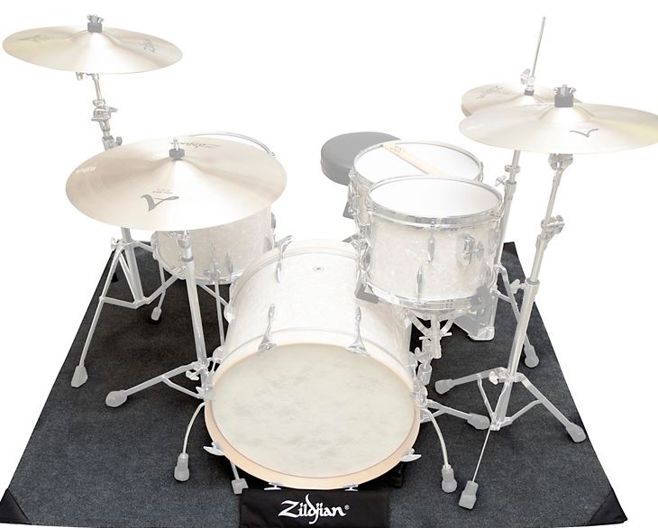 Zildjian Deluxe Drum Rug Black