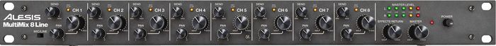 Alesis Multimix 8 LINE Rackmount Mixer