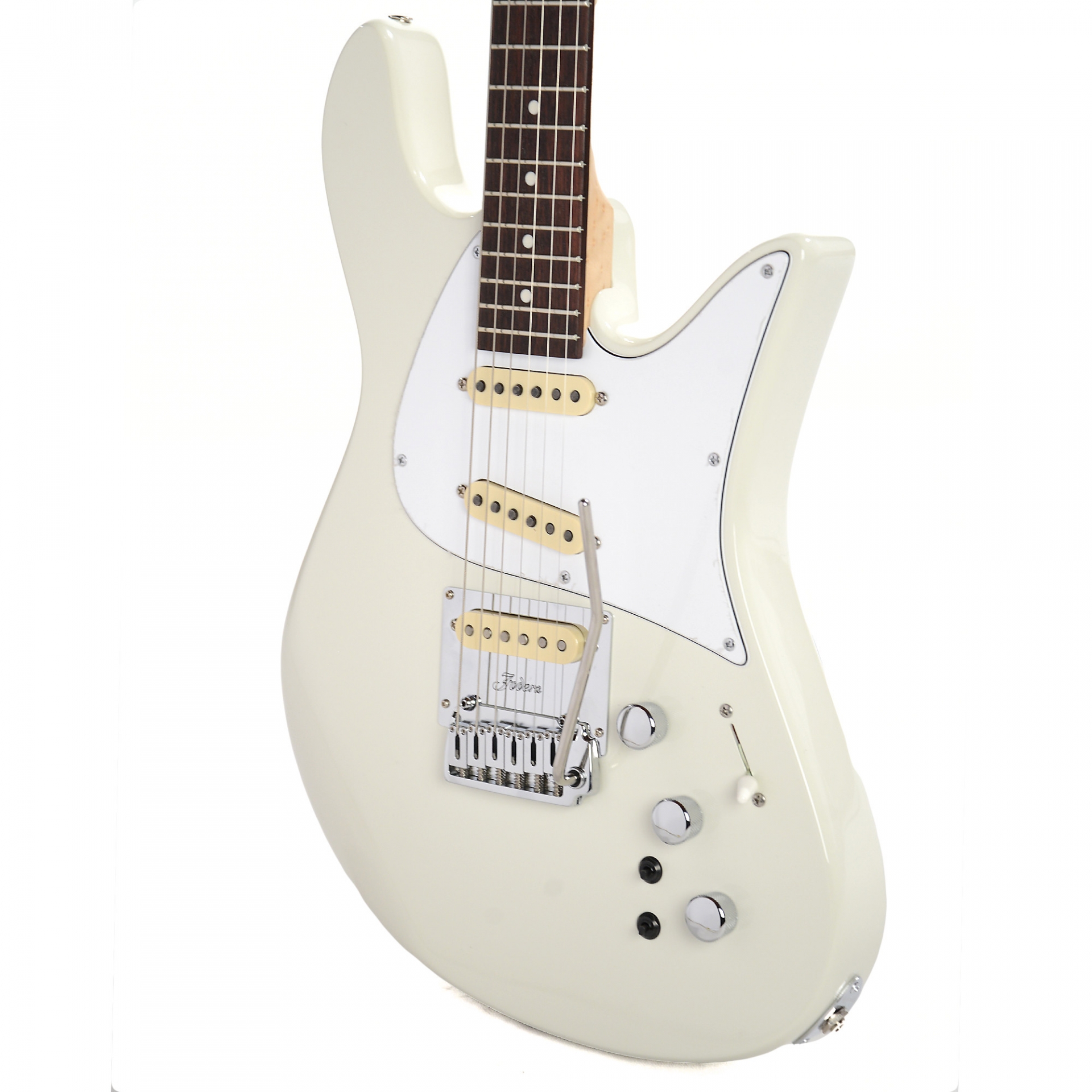 Fodera Emperor Standard Olympic White w/White Pickguard and Seymour Duncan SSS Pickups
