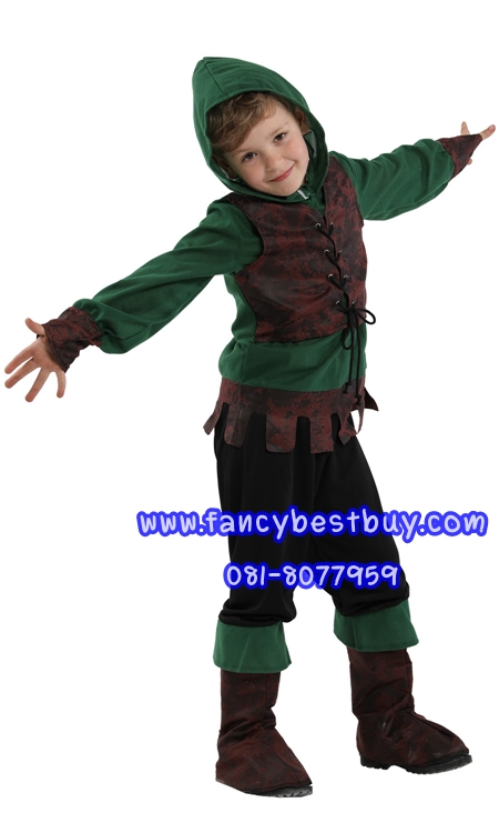 ชุดแฟนซีเด็กปีเตอร์แพน Peter Pan มีขนาด M