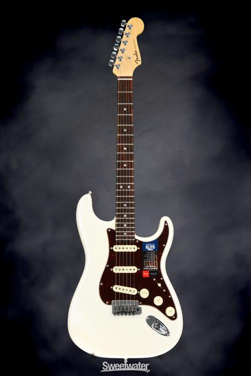 Fender American Elite Stratocaster, Rosewood - Olympic Pearl