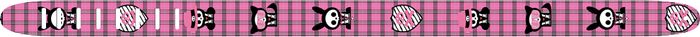 Perri's 2" Skelanimals Vinyl Guitar Strap